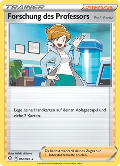 Forschung des Professors, Karte 60 aus Glänzendes Schicksal