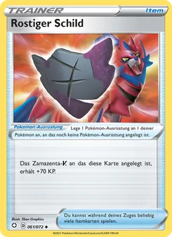 Rostiger Schild, Karte 61 aus Glänzendes Schicksal