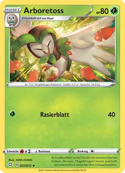 Arboretoss, Karte 7 aus Glänzendes Schicksal