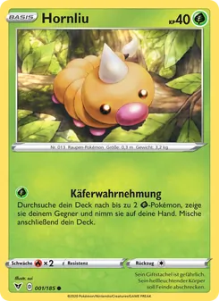 Hornliu, Karte 1 aus Farbenschock