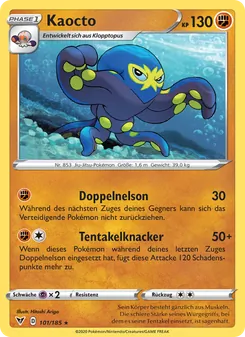 Kaocto, Karte 101 aus Farbenschock