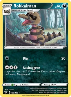 Rokkaiman, Karte 108 aus Farbenschock
