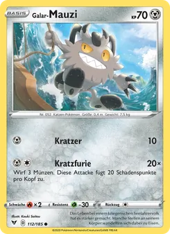 Galar-Mauzi, Karte 112 aus Farbenschock