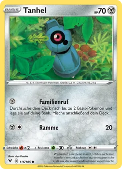 Tanhel, Karte 116 aus Farbenschock