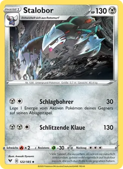 Stalobor, Karte 122 aus Farbenschock