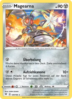 Magearna, Karte 128 aus Farbenschock