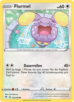 Flurmel, Karte 135 aus Farbenschock