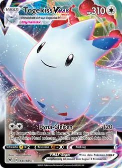 Togekiss VMAX, Karte 141 aus Farbenschock