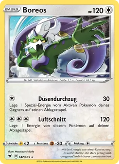 Boreos, Karte 142 aus Farbenschock