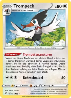 Trompeck, Karte 144 aus Farbenschock