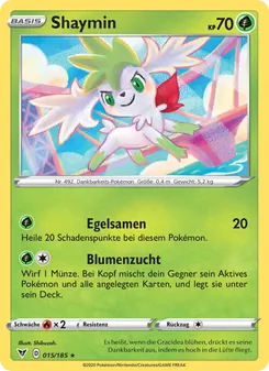 Shaymin, Karte 15 aus Farbenschock