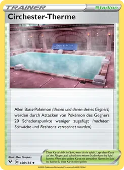 Circhester-Therme, Karte 150 aus Farbenschock