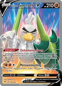 Galar-Lauchzelot V, Karte 174 aus Farbenschock