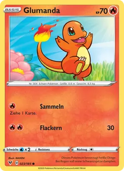 Glumanda, Karte 23 aus Farbenschock