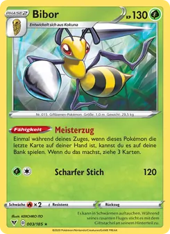 Bibor, Karte 3 aus Farbenschock