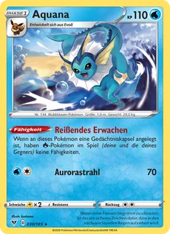 Aquana, Karte 30 aus Farbenschock