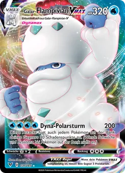 Galar-Flampivian VMAX, Karte 37 aus Farbenschock