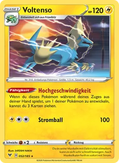 Voltenso, Karte 52 aus Farbenschock