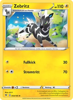 Zebritz, Karte 54 aus Farbenschock