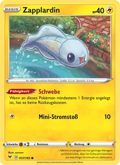 Zapplardin, Karte 57 aus Farbenschock