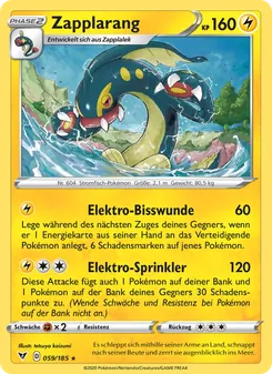 Zapplarang, Karte 59 aus Farbenschock