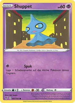 Shuppet, Karte 67 aus Farbenschock