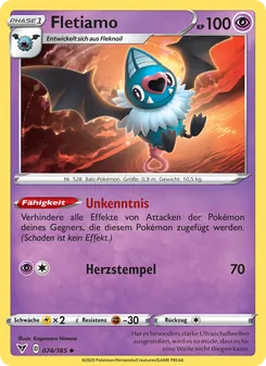 Fletiamo, Karte 74 aus Farbenschock
