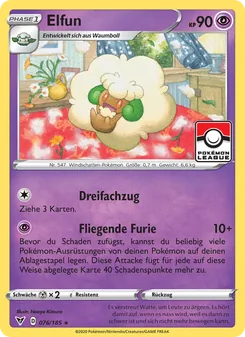 Elfun, Karte 76 aus Farbenschock