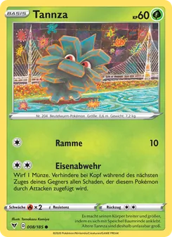 Tannza, Karte 8 aus Farbenschock
