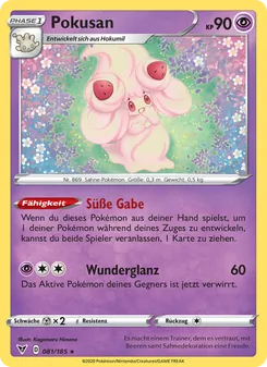 Pokusan, Karte 81 aus Farbenschock