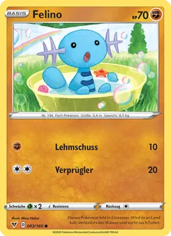 Felino, Karte 83 aus Farbenschock