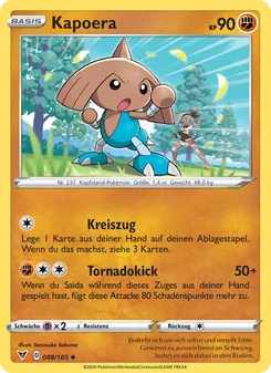 Kapoera, Karte 88 aus Farbenschock