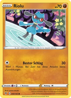 Riolu, Karte 90 aus Farbenschock