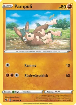 Pampuli, Karte 96 aus Farbenschock