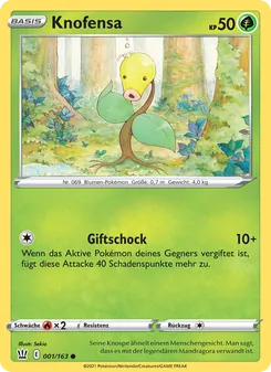 Knofensa, Karte 1 aus Kampfstile