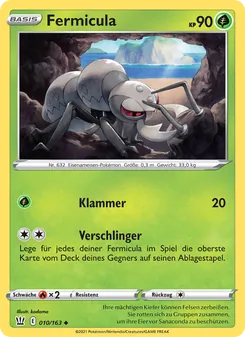Fermicula, Karte 10 aus Kampfstile