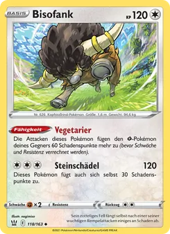 Bisofank, Karte 118 aus Kampfstile