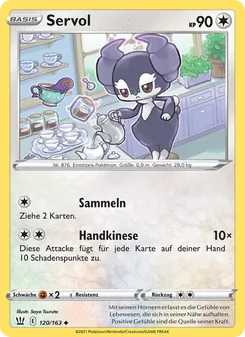 Servol, Karte 120 aus Kampfstile