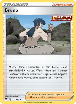 Bruno, Karte 121 aus Kampfstile