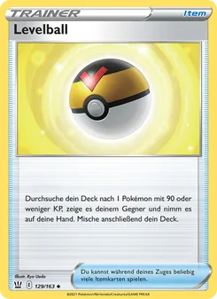 Levelball, Karte 129 aus Kampfstile