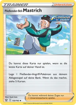 Fließender-Stil-Mastrich, Karte 132 aus Kampfstile