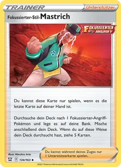 Fokussierter-Stil-Mastrich, Karte 134 aus Kampfstile