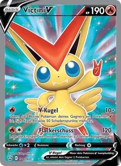 Victini V, Karte 144 aus Kampfstile