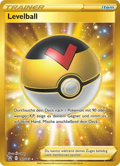 Levelball, Karte 181 aus Kampfstile