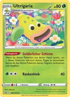 Ultrigaria, Karte 2 aus Kampfstile