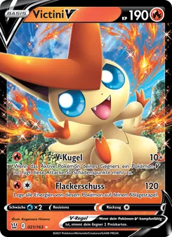 Victini V, Karte 21 aus Kampfstile