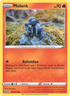 Molunk, Karte 27 aus Kampfstile