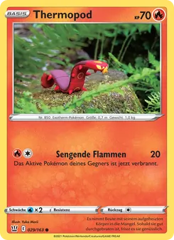 Thermopod, Karte 29 aus Kampfstile