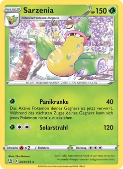 Sarzenia, Karte 3 aus Kampfstile