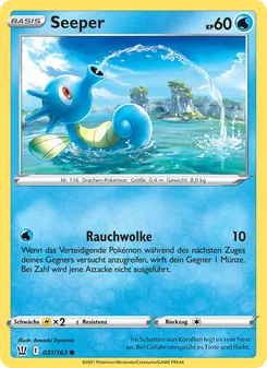 Seeper, Karte 31 aus Kampfstile